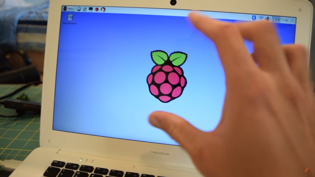 Dock a Raspberry Pi to create a laptop: NexDock