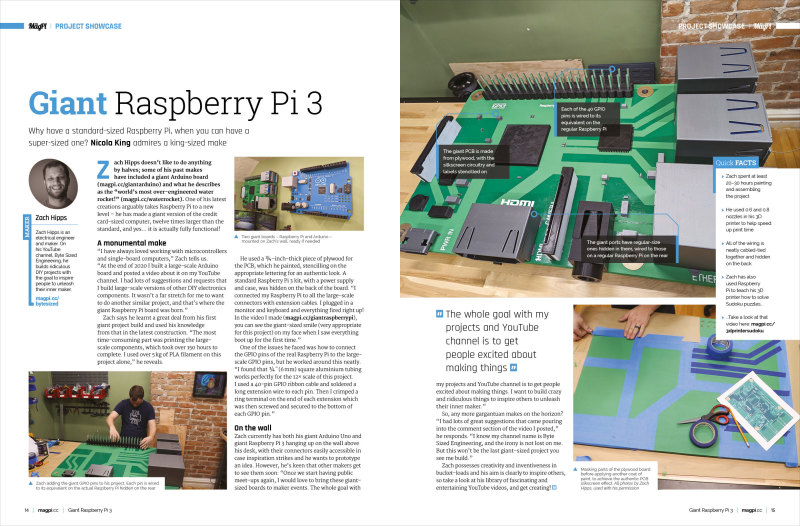 Giant Raspberry Pi 3