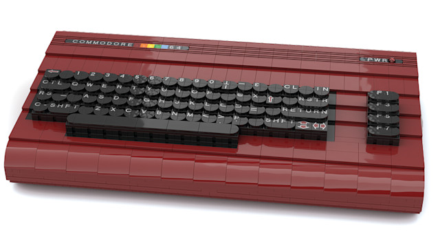 The Brixty Four: Commodore 64 built with Lego