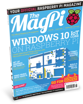 Make with Windows 10 IoT Core in The MagPi 48
