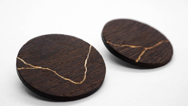 Kintsugi Inspired Earrings