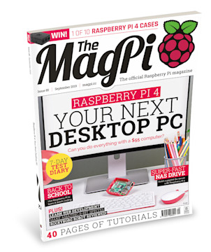 Raspberry Pi 4 as your next desktop PC in The MagPi 85