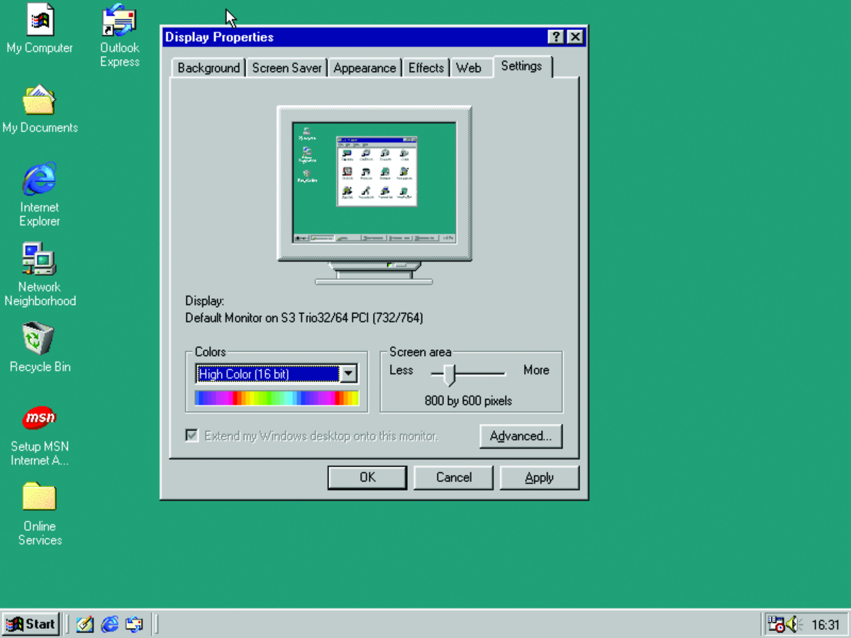 compatability of windows 7 with windows 98 emulator