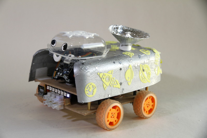 Pi Wars 2019 competitor Diddybot (photo by Mark Mellors) https://www.flickr.com/photos/7205519@N08/albums/72157679663827238