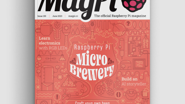 Brew your own beer in The MagPi magazine issue #130