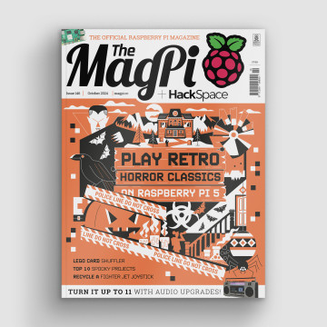 Play Retro Horror Classics on Raspberry Pi 5 in The MagPi magazine #146