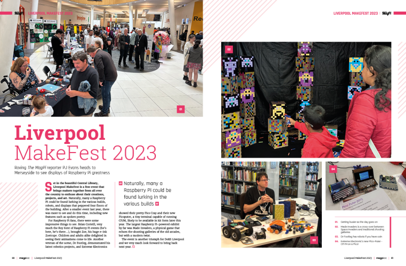 PJ Evans visits Liverpool MakeFest and brings us a special report