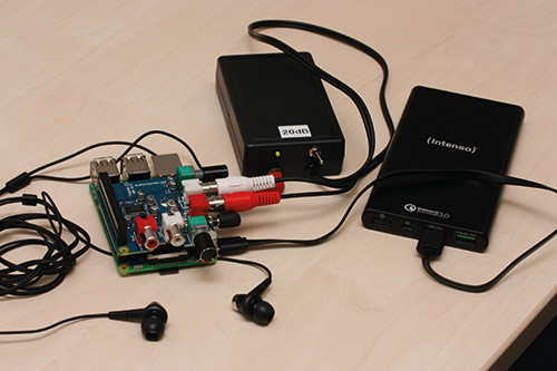 Hearing aid research with Raspberry Pi