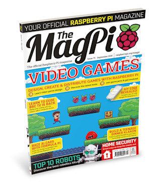 Make your own video games in The MagPi #73