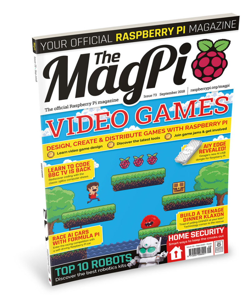 Lunchbox Arcade Game — The MagPi magazine