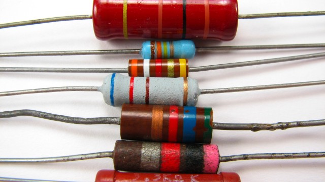 220, 330 ... 470? Why we have the resistor values we do