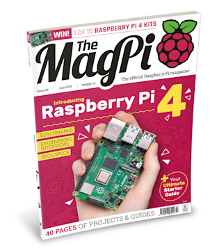 Introducing Raspberry Pi 4 in The MagPi 83