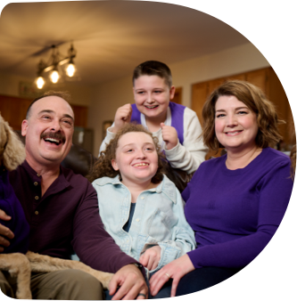 Rett syndrome patient family