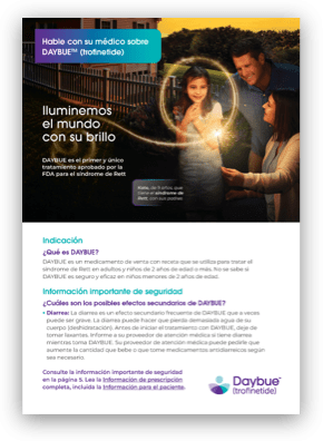 Rett syndrome Treatment Discussion Guide for caregivers 