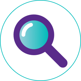Magnifying glass icon