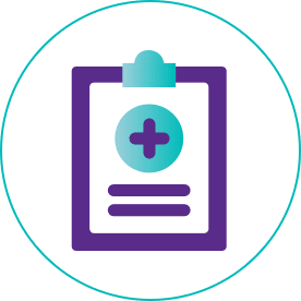 Medical checklist icon