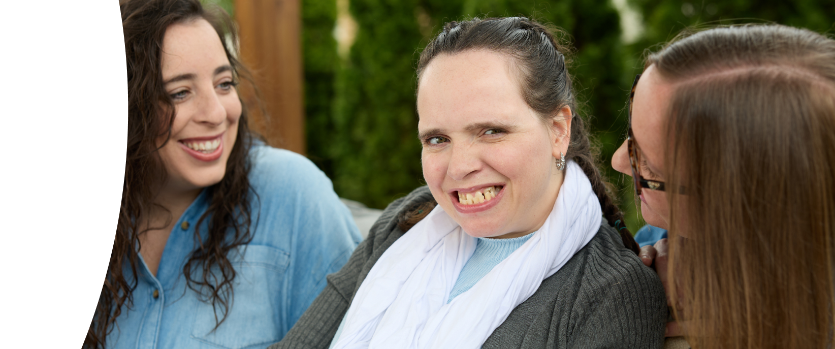 Nicole, age 28, living with Rett syndrome