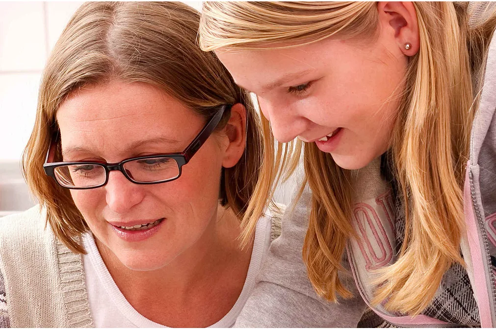 discussing about puberty