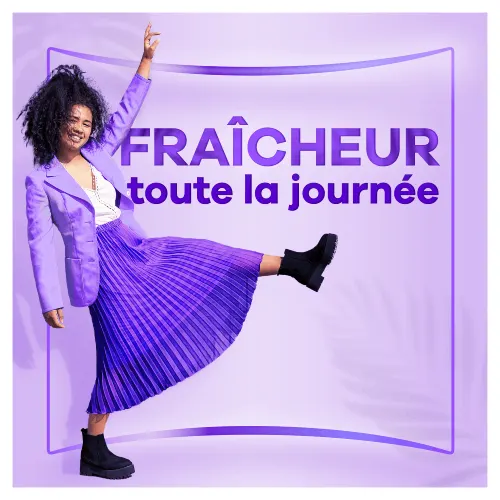 Fraîcheur toute la journée avec les protège-slips ALWAYS Daily Fresh