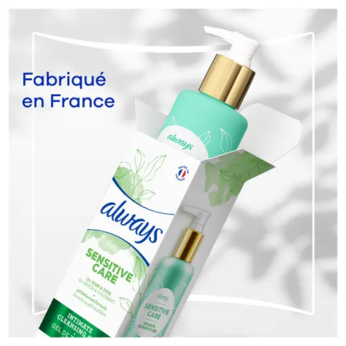 Gel hygiene intime fabriqué en France