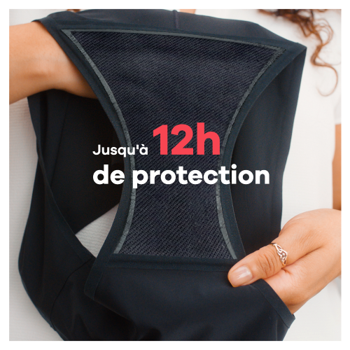 Coeur absorbant de la culotte menstruelle offre jusqu'à 12h de protection