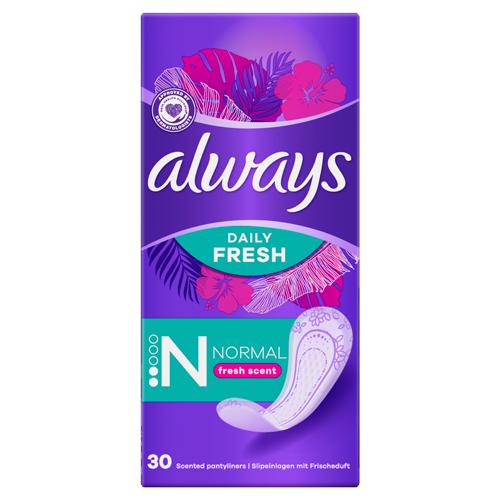 Produto-Protège-slips ALWAYS Daily Fresh Normal Parfum Frais