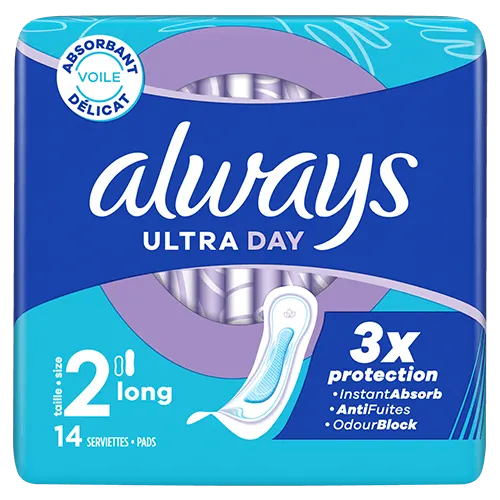 Always Ultra Long (Taille 2) serviettes menstruelles sans ailettes 14ct 
