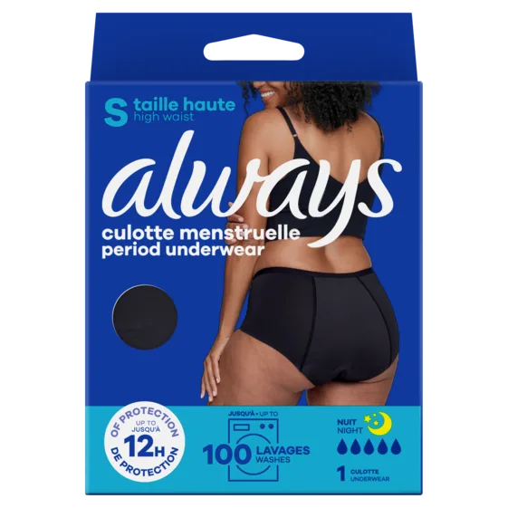 Always culotte menstruelle lavable Taille Haute