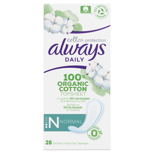 Produto-Protège-slips Always Daily Cotton Protection Normal