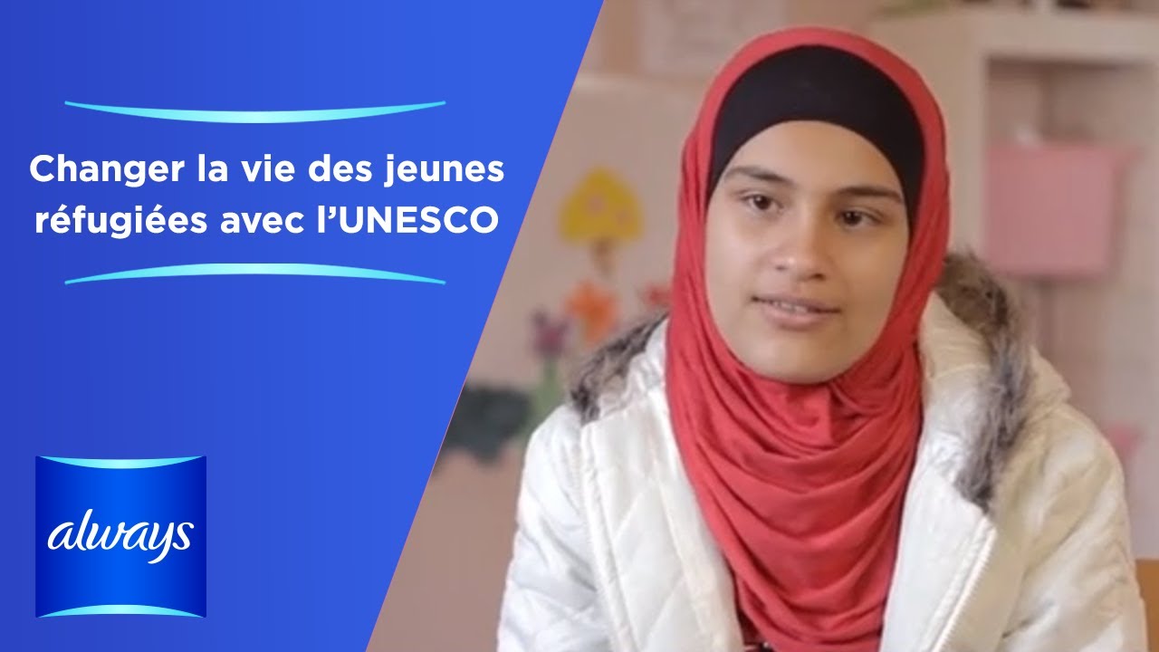 Vidéo : Changer la vie des jeunes réfugiées avec l'UNESCO