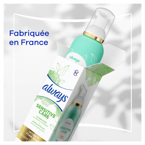 Mousse hygiene intime fabriqué en France