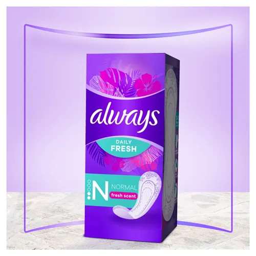 Protège-slips ALWAYS Daily Fresh Normal Parfum Frais