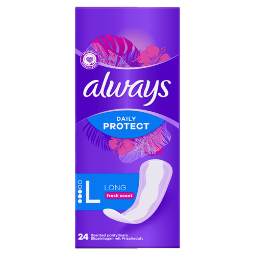 Produto-Protège-slips ALWAYS Daily Protect Long Parfum Frais