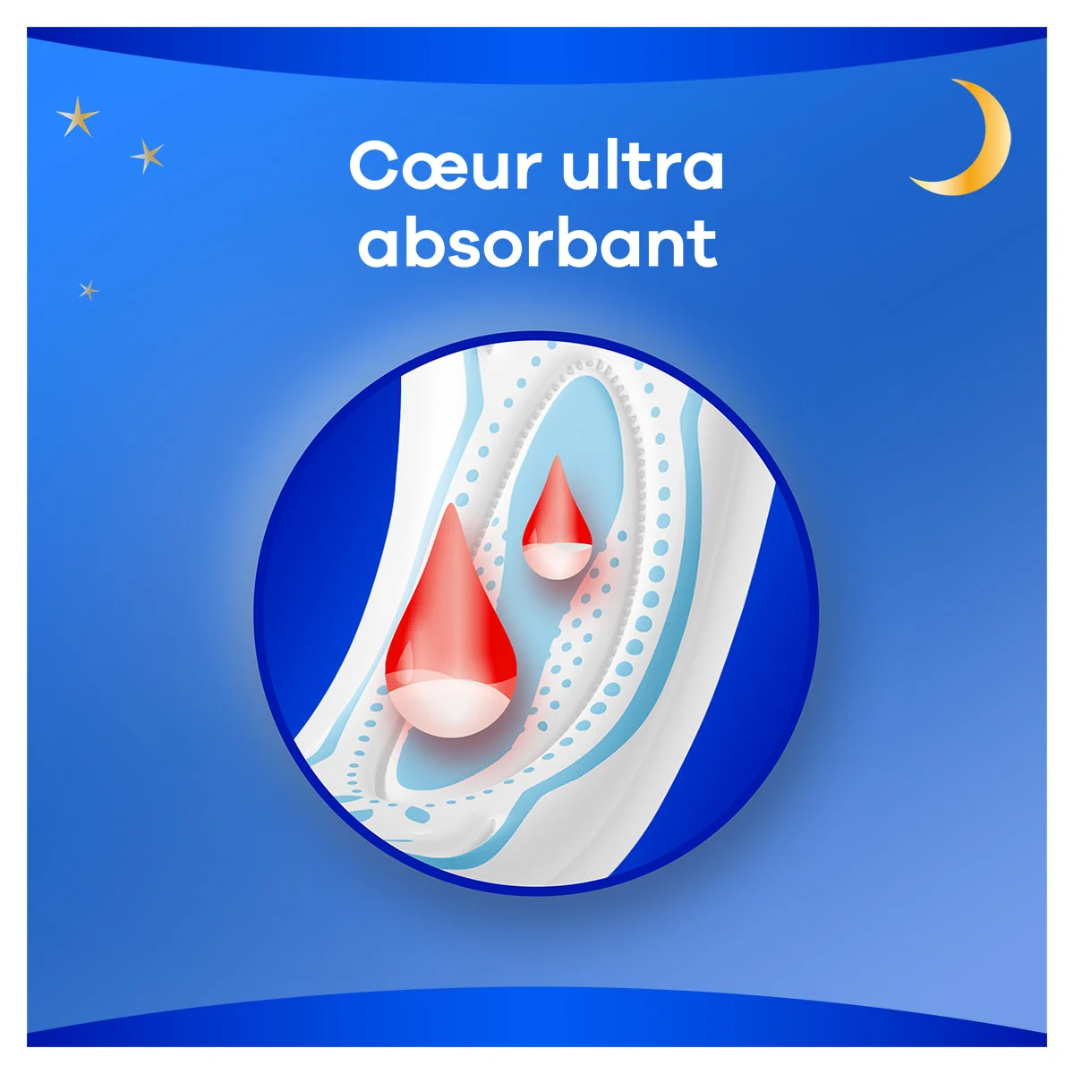 Cœur ultra absorbant