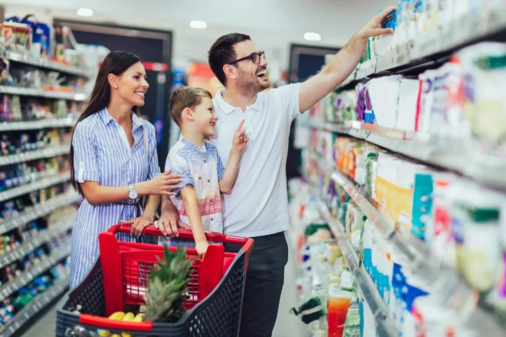 Family shopping