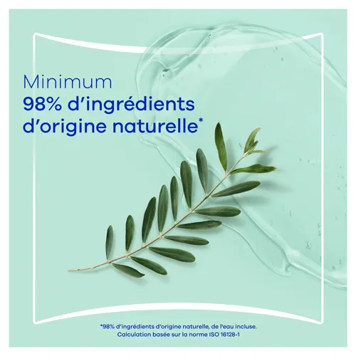 Minimum 98 % d’ingrédients d’origine naturelle en gel intime Always