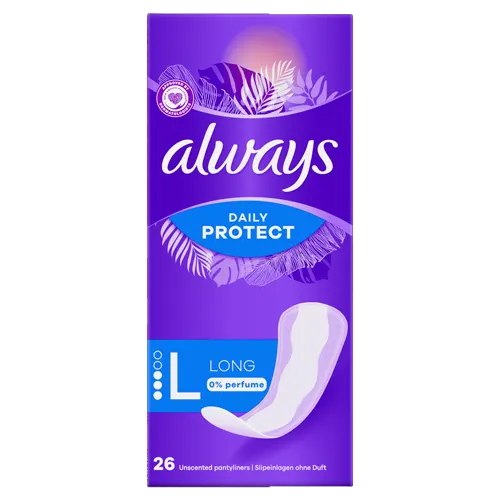 Protège-slips Always Daily Protect Long 26ct