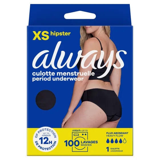  Always Culotte Menstruelle Lavable Hipster XS