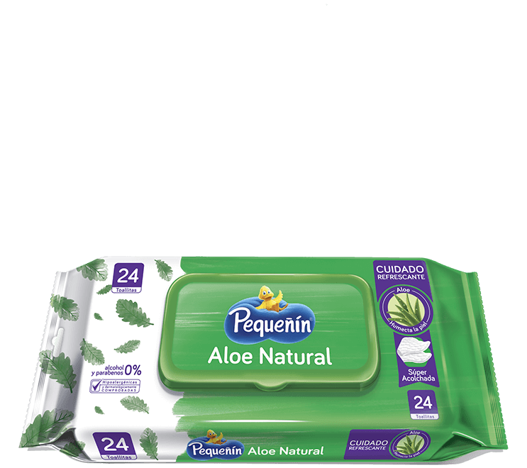 Toallitas Húmedas Aloe x24