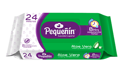 Totallitas humedas aloe vera 24 unidades