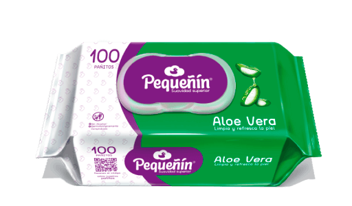 Toallitas Húmedas Pequeñín Aloe x100