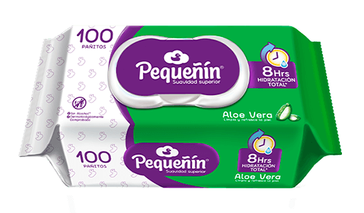 Toallitas Húmedas Pequeñín Aloe x100