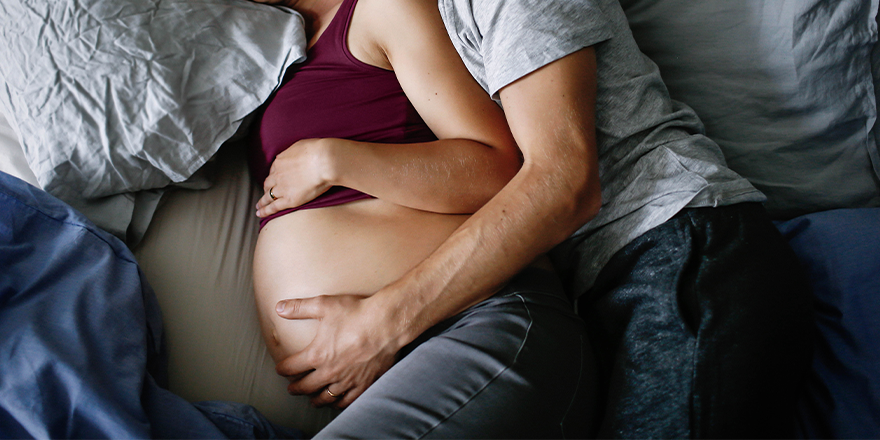 Sudoración durante el embarazo principal
