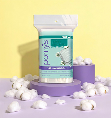 Beneficios de las rueditas desmaquilladoras cuadrimax - Pomys