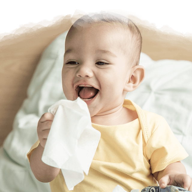 ¿Cómo cuidar el bebé cuando tenga gripe? Pequeñín