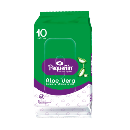 Totallitas humedas aloe vera 10 unidades