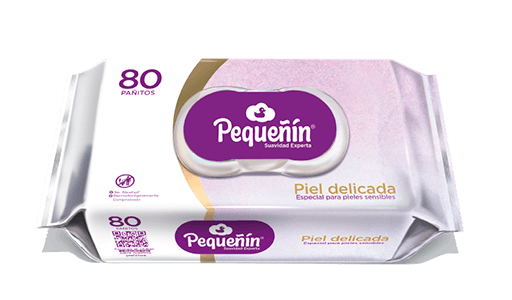 Toallitas humedas pequeñin piel delicada 80 unidades