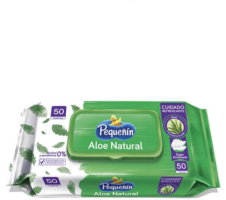 Toallitas Húmedas Aloe x50