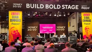 people attend panel at Money 20/20