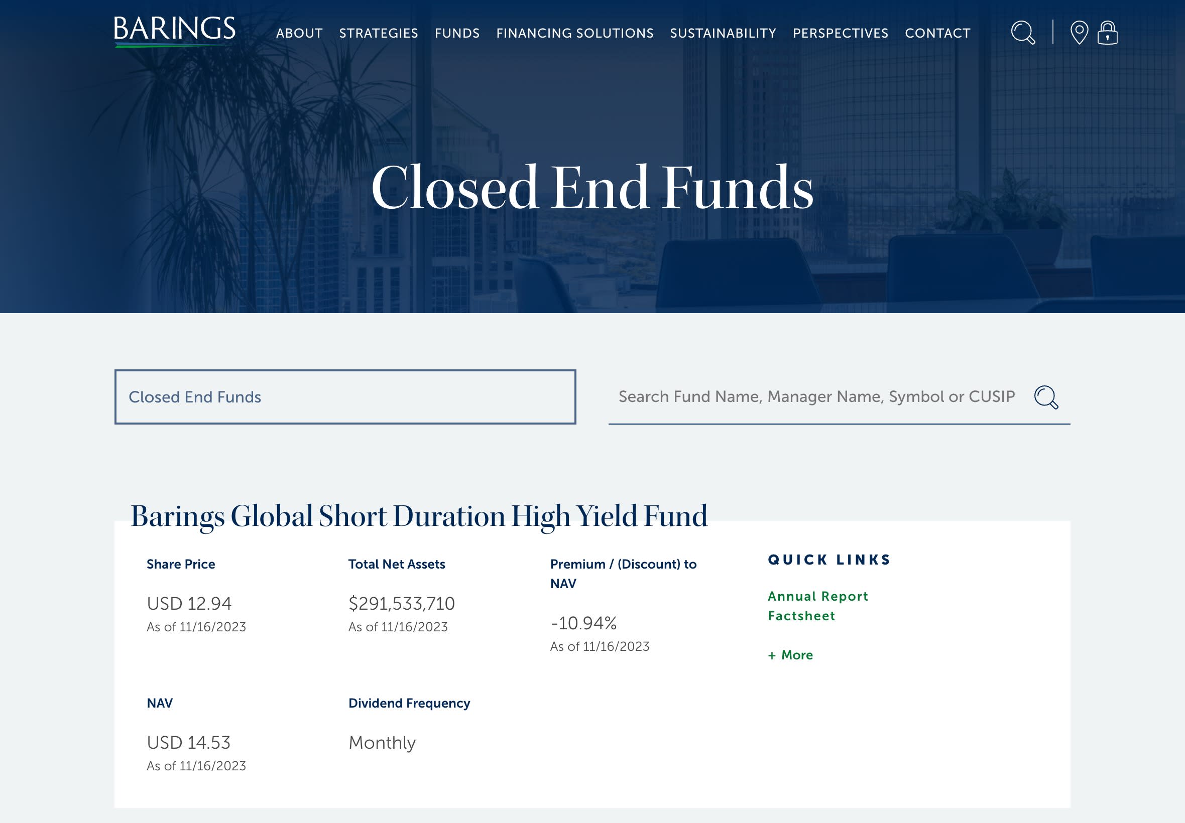 Barings-Closed-End-Funds